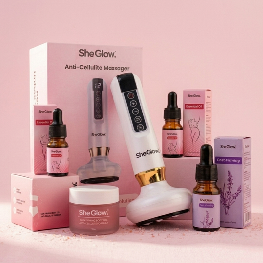 SheGlow™ PRO – celulīta noņemšanas komplekts