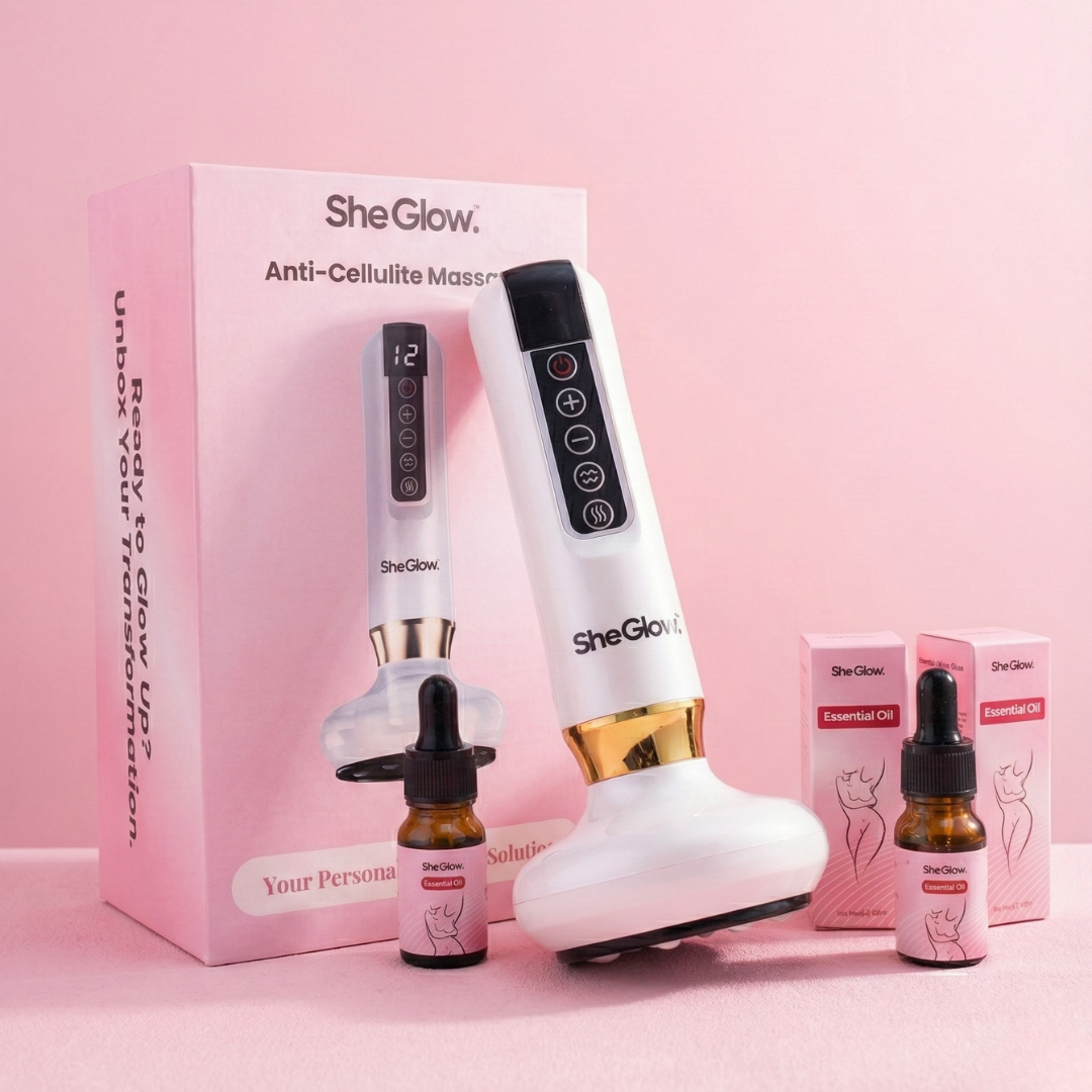 SheGlow™ PRO – celulīta noņemšanas komplekts