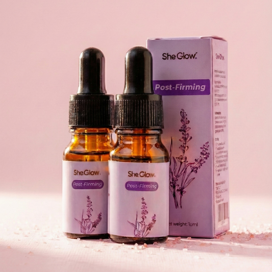 SheGlow™ Post-Firm – veidojošs ķermeņa serums.